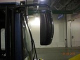 view of bus mirror mounting bracket