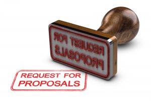 Request for Proposal stamp